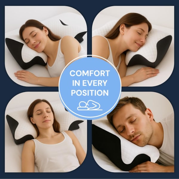 Nackkudde, Ergonomisk Memory Foam-kudde