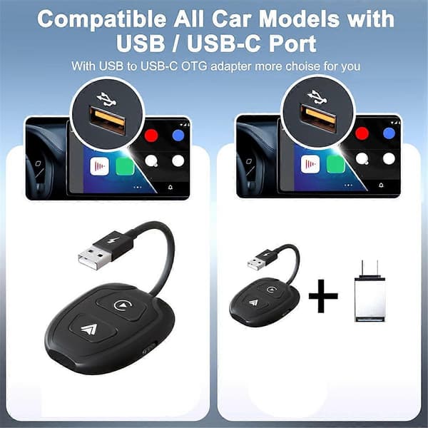 Langaton Video CarPlay -sovitin CarPlay-laatikko