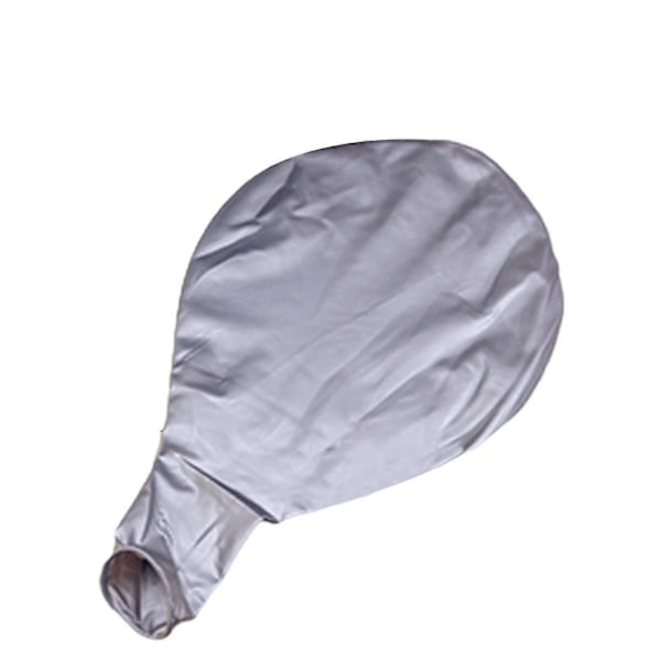 Ballong 91 cm Festivaldekorationer Latex Bröllopsfest Dekorativ Ballong Barnpresent Silver