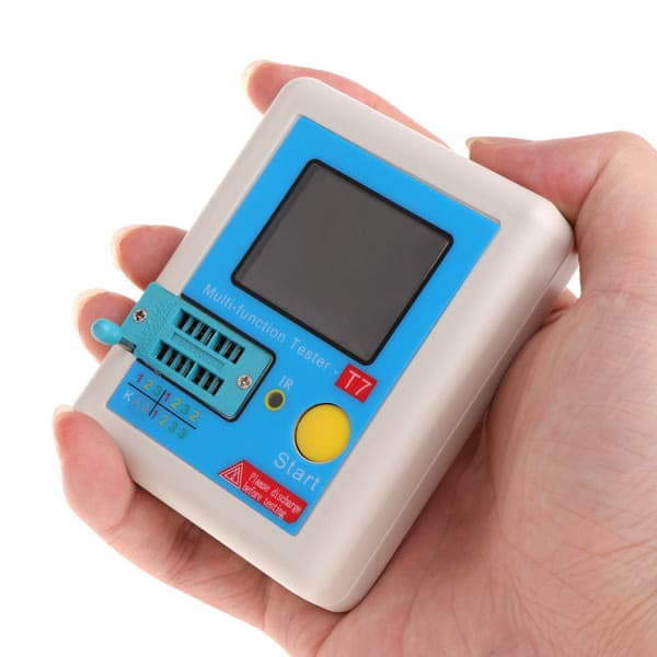 Transistor Tester med 128 TFT LCD Display Diode Triode Kapacitans til LCR ES
