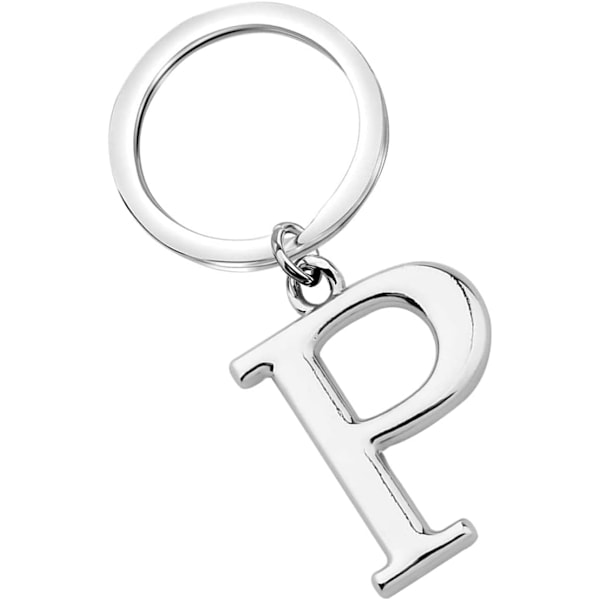 Nøglering Bogstav - Initial Alfabetet Nøglering Charm Bogstav P