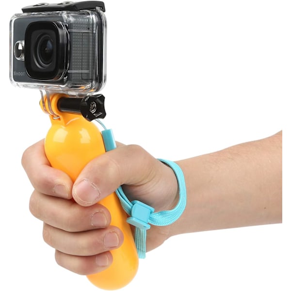 Vanntett Flytende Håndgrep Stang Dykkestav Monopod for GoPro Hero11/10/9/8/7/(2018)+ SJCAM Xiaomi AKASO EK7000 APEMAN SHOOT Actionkamera