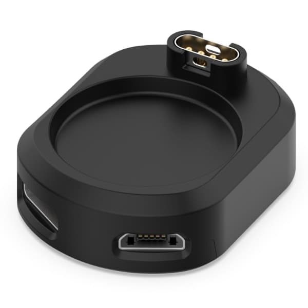 2 i 1 Type C/Micro Dock Smartwatch Oplader Adapter til Fenix ​​7 7x 6 5 instinct2 Vivoactive 3 4 Venu 955