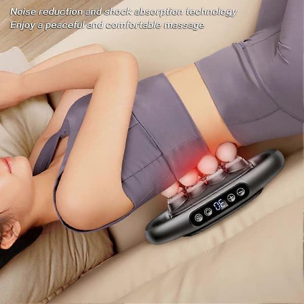 Massage Roller til lindring af muskelømhed, kramper, multifunktionel triggerpunkt-skubber, massage roller til restitution efter træning