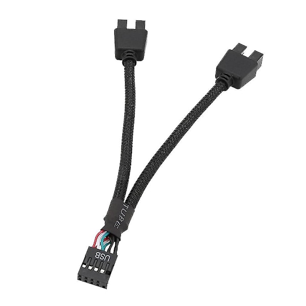 Usb 2.0 Sisäinen Emolevyn Liitäntäkaapeli Usb 2.0 9-nastainen Naaras-Uroskaapeli