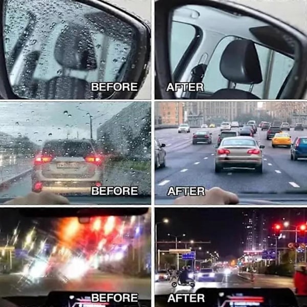 3x Wemas Ultra-Klart Glasrensepanel, Den Ultimative Løsning til Stribe-fri Glans