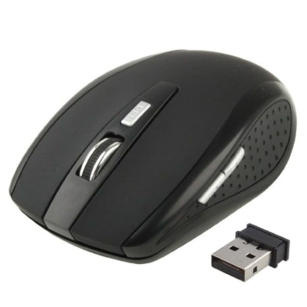 Wireless Computer Mouse - 6D Optical - Mouse for Computer Black