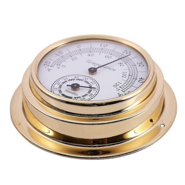 Termometer Hygrometer Barometer Klockor 2 Hela Set Väderstation Meter-yuyu