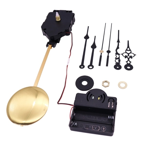 DIY Quartz Pendul Trigger Lydløs Urværk Mekanisme med 16 Spilleboks Bevægelser Ur Væg Ur Dele