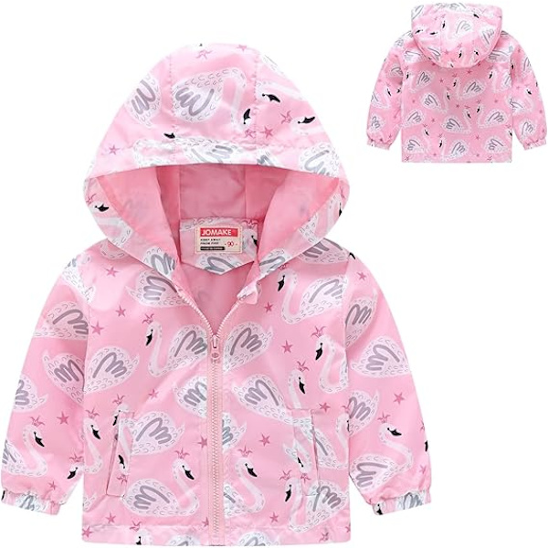 Mommy & Raincoats Børn Spædbarn Piger Drenge Vinter Varmt Polka Dot Bomuld Langærmet Hættetrøje Tøj