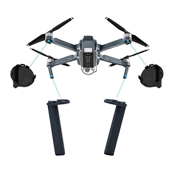 Ersättningsmotorarm Landningsställ Fram Bak Vänster Höger för Mavic Pro Drönare Right and left front