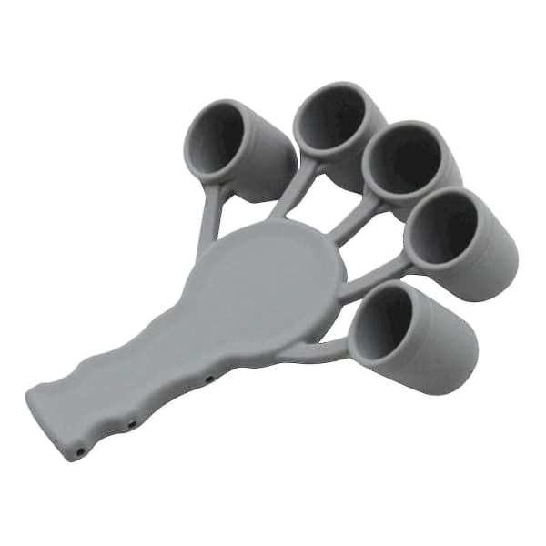 Håndgrebstræner Styrke Grip Finger Træner Terapi Underarmstræner Grey