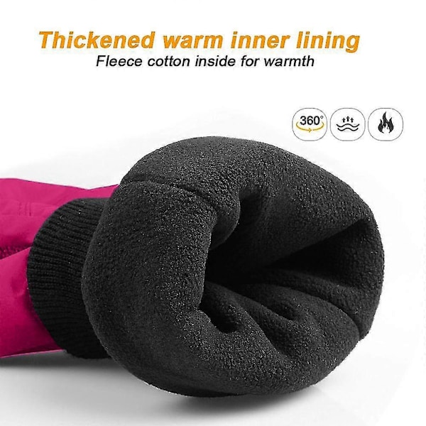 Skidhandskar för män och kvinnor, isolerade pekskärmsvinterhandskar för snöskoter Shape1 S