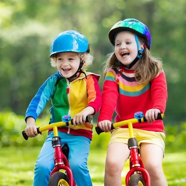 Mini cykelklocka, cykelklocka för pojkar och flickor