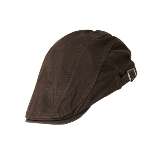 Voksen Flat Cap Topplue Gatsby Ulllue Golflue Farge