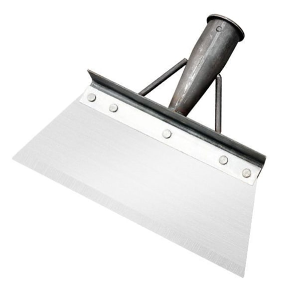 Flat Hage-Spade for Utenfor Hage Rengjøring, Jordrensing, Ugressfjerning, Tykk Rengjøring, Hagegress