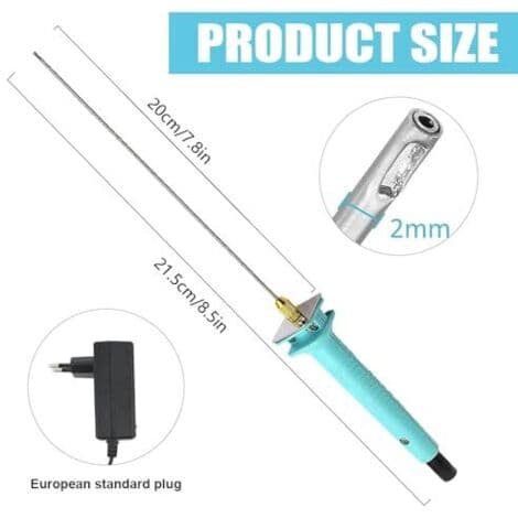 Polystyrenkutter, varmetrådkutter, 30W 20cm elektrisk skumkutter, AC 100-240V elektrisk skumkutter, polystyren skjæreverktøy, skumkutter