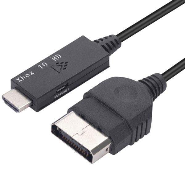 for XBOX til HDMI-kompatibel konverterkabel 1080i 720p 480p Original AV-kabeladapter til alle klassiske konsolmodeller