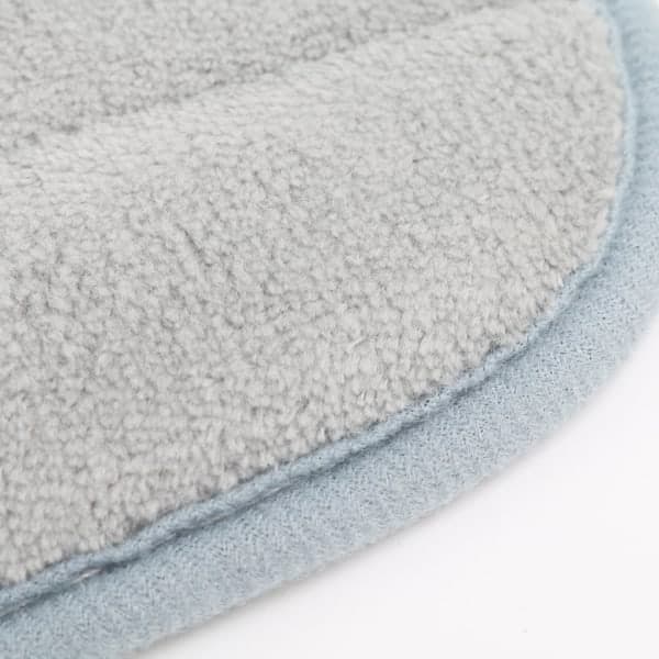 U-formad toalettmatta i memory foam, halkfri elastisk badrumsmatta, 40*60cm