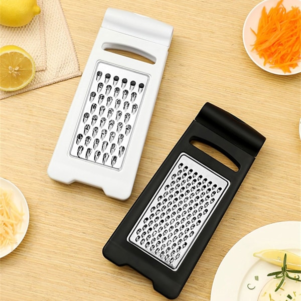 Mote Grater Grønnsakskutter Grønnsakslicer Allsidig Gadget Behandling Verktøy Grønnsakskutter for Fruktslicer White