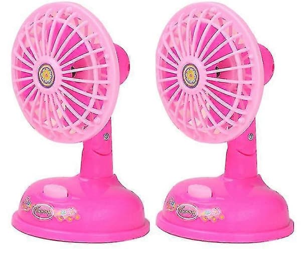 Elektrisk Mini Ventilator, Børns Lade-som-om Legetøj, Pædagogisk Legetøj, Simulations Mini Ventilator Blue