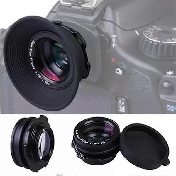 Til Pentax K5 K7 K30 DSLR Kamera 1.08x-1.60x Zoom Kamera Søger Okular Forstørrelsesglas