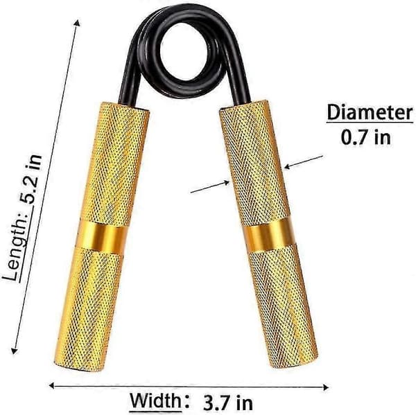 1 stk. Håndgripsett, tunge griper, Grip Strength Trainer red 100LBS