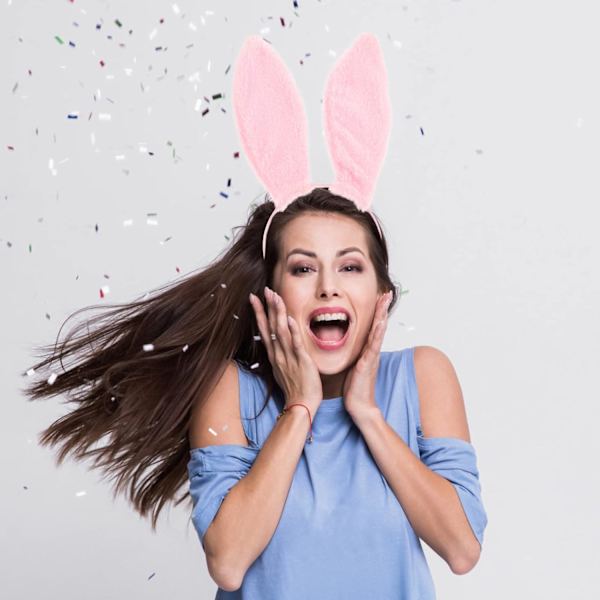 Kaninøre Hodebånd Cosplay Kaninøre Hodebånd Kaninøre Hårbånd Kostyme Hårbånd Cosplay Hodeplagg Kaninører Hårbånd Kostyme Hårtilbehør Pink