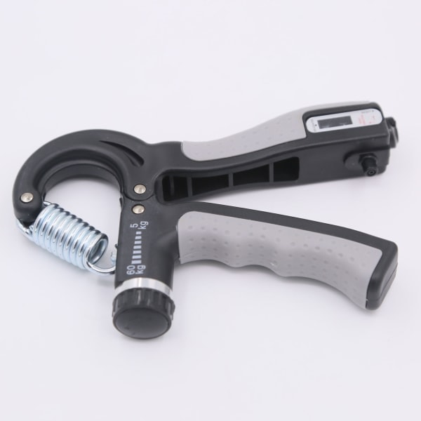 Håndgrips trener med justerbar motstand 5-60kg Gray