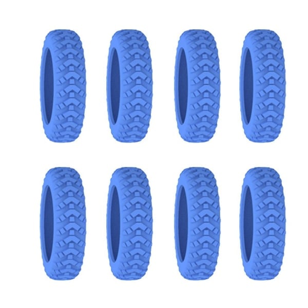 8-pack Resesväskans Hjulskydd orange
