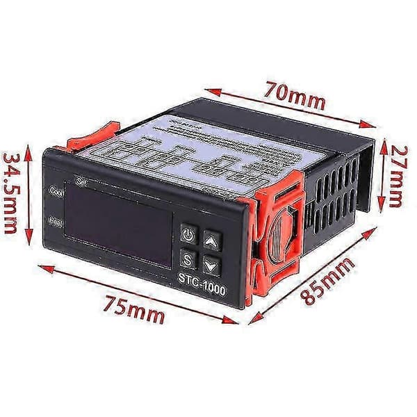 Digital 220V Stc-1000 Temperaturregulator Termostat + Sensor Shytmv -Yx