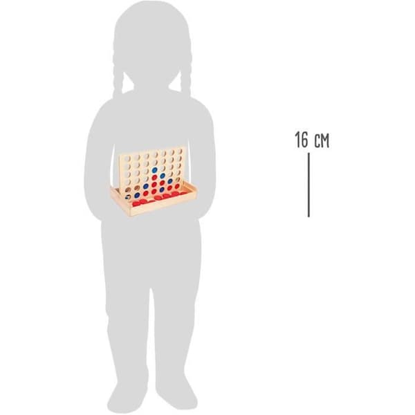 Connect Four -lautapeli, matkakoko, Connect Four -matkaversio puulaatikossa