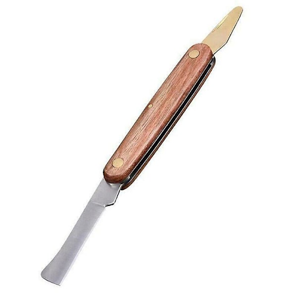 Ympkniv Beskärning Fickvikbar Träd Frukt Skärande Knoppning Trädgårdsverktyg Wood
