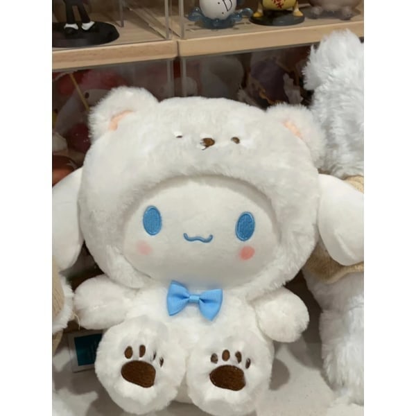 Ny Cinnamoroll Kuromi Pochacco Søt Plysjdukke Original Sanrio Plysj Kawaii Plysjdukke Cosplay Barnebursdagsgaver Leker Pochacco