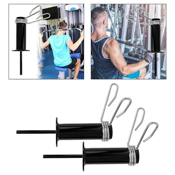Gym Viktstack Viktstack Stift Fitnessutrustning Spärr Stål Multifunktionell Styrketräning Viktbelastning Stift för Hemgym 8mm
