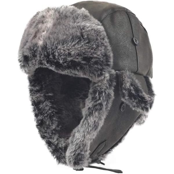 Vinter pels hue med øreklapper