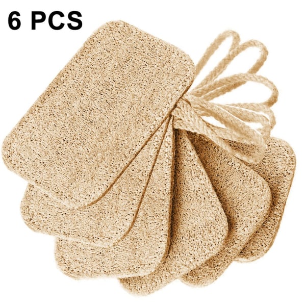 6 pack sustainable kitchen sponges washable and reusable