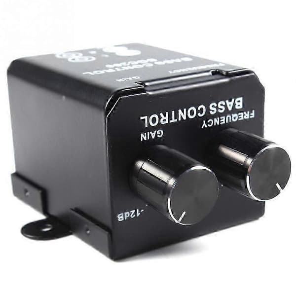 Redan testad Universal Bilförstärkare Högtalare Bas Kontroll RCA Frekvensregulator Sgc200