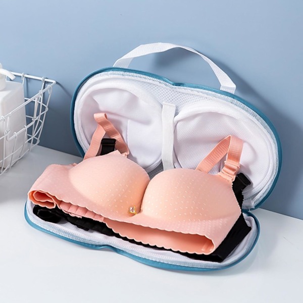 Tvättnät för BH, Underkläder, BH-tvättnät med dragkedja, 3-pack, A till C-kupor