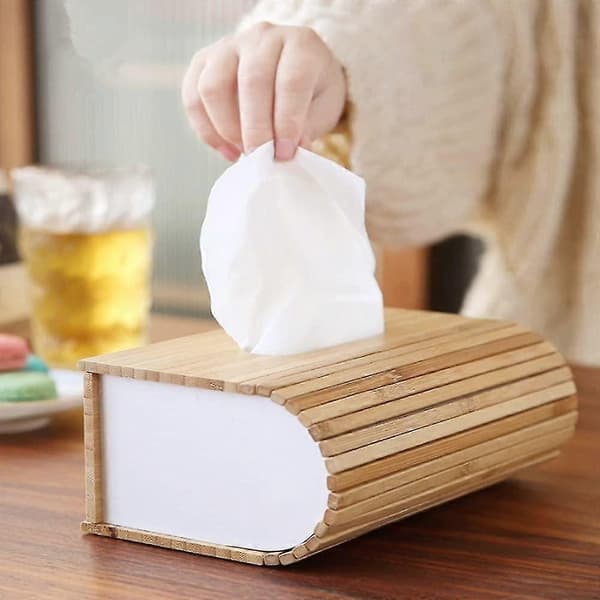 Bambus Tissue Box Cover Premium Bambus Tissue Box Holder Holdbar Tre Tissue Box