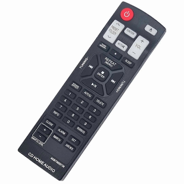 Kaukosäädin AKB73655739 LG:n kotiteatterijärjestelmille CM4550 CM8430 CM9940 CMS4340 CMS4540 OM5541 OM7550