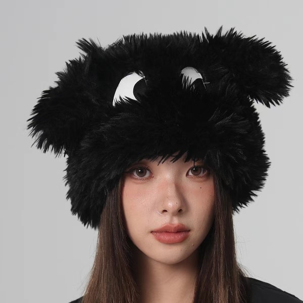 Plush Hat Plush Hat Cute Fashion Hat Warm Casual