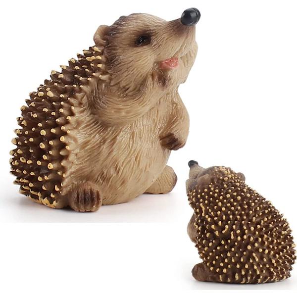 Nukkekoti Miniatyyri Keijupuutarha Hahmo Siilipatsas Eläimet Nuket Ulkokoriste