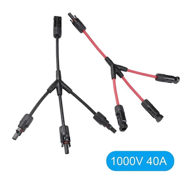 3 til 1 Y-grenkontakt med 4 mm² solcellekabel