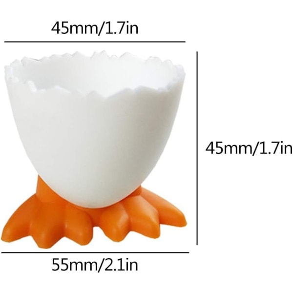 Eggkopper, 10 stykker Morsomme eggkopper Eggkopper Eggkopper Eggkopper Origi