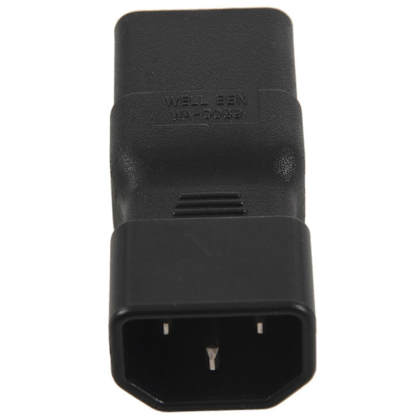 PDU UPS IEC Han C14 til Hun C19 Adapter IEC C19 til C14 Konnektor