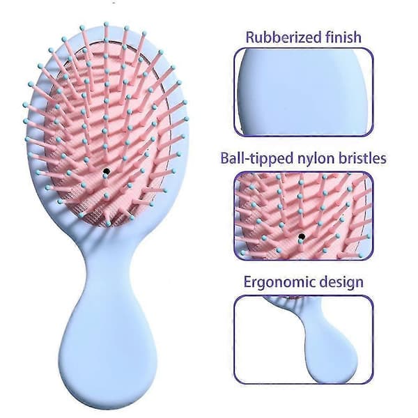 Hårbørste for småbarn, reisehårbørste, beste gave til kvinner