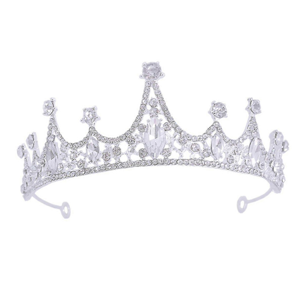 Prinsessehårbøyle for barn Hårtilbehør Bryllupshodeplagg
