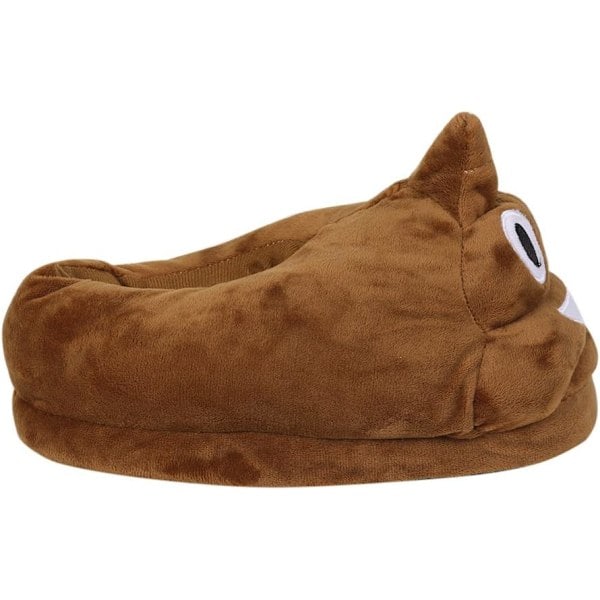 Söta Tecknade Tofflor Vinter Varma Mysiga Mjuka Plysch Inomhus Hemtofflor Unisex Vuxenskor UK(3-7)
