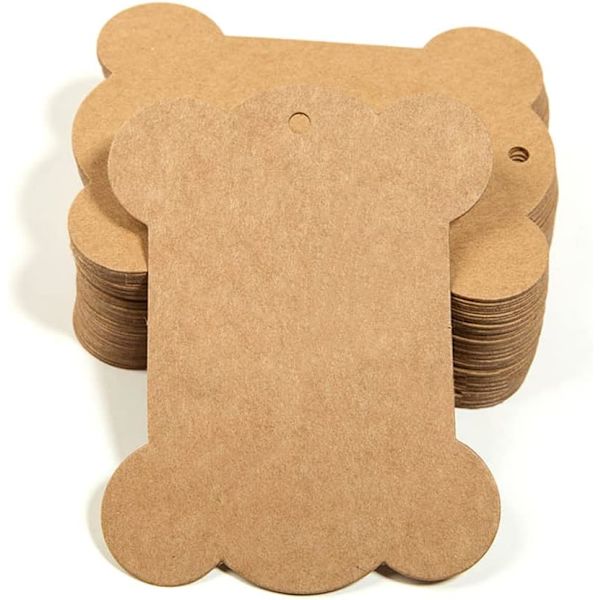 50 stk Kraft Papp Spole Organiser Spole Håndverk DIY Sylagring Vikling Papp Trådholder for Korsstingveving DIY Håndverk Sy
